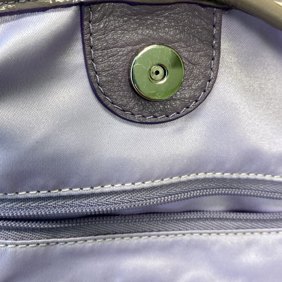 Coach Lavender,plum on gold background crossbody - Picture 8 of 10